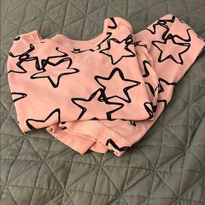 Starry Pink Kids Pajamas